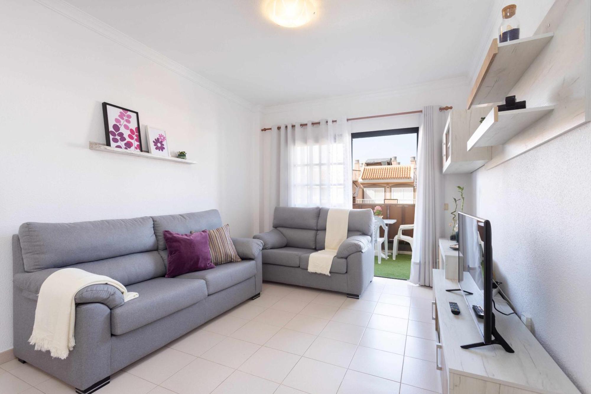 דירות קוסטה דל סילנסיו Agradable Piso Con Piscina & Playa Terraza Y Wifi מראה חיצוני תמונה
